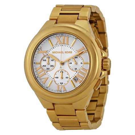 michael kors chronograph camille|michael kors gold tone watch.